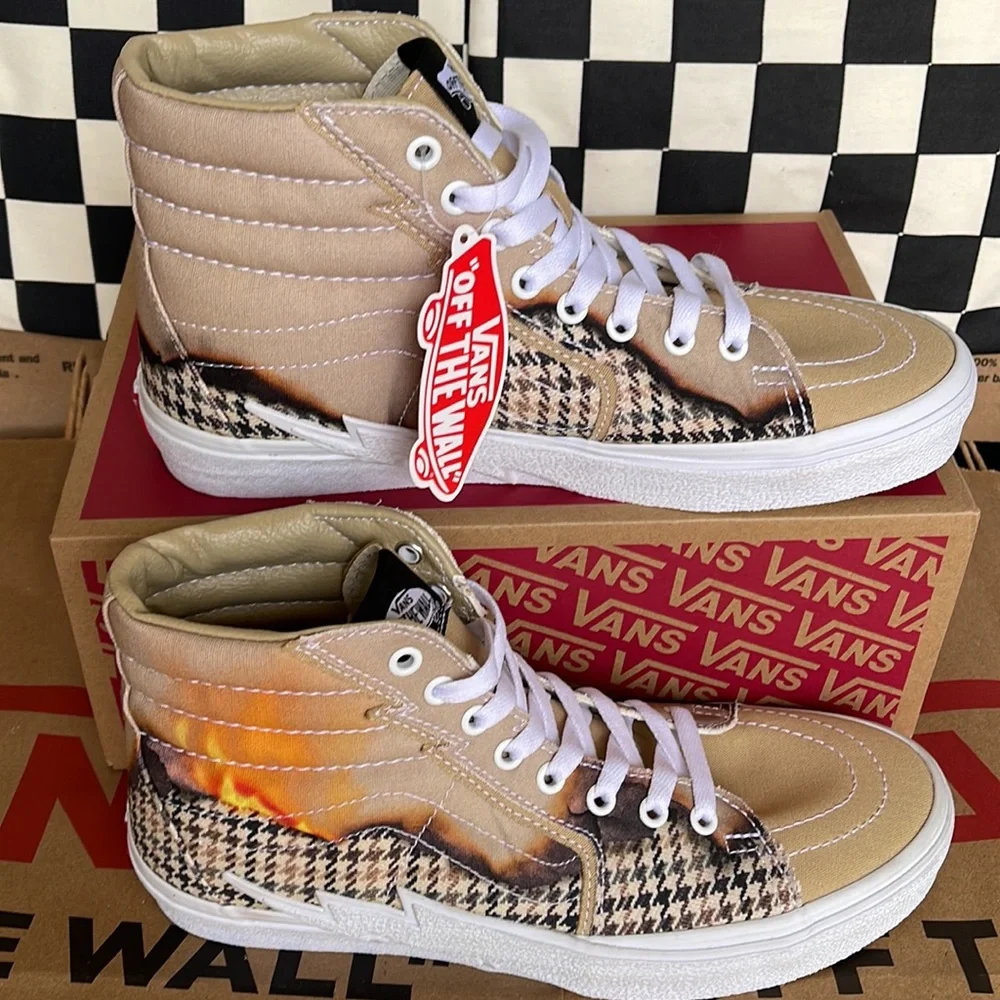 Vans Sk8-Hi Bolt Big Reveal Taos Taupe Men’s sneakers - Picture 3 of 16